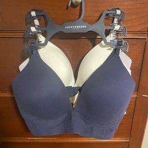 Set of 3 Lucky Brand Bras.